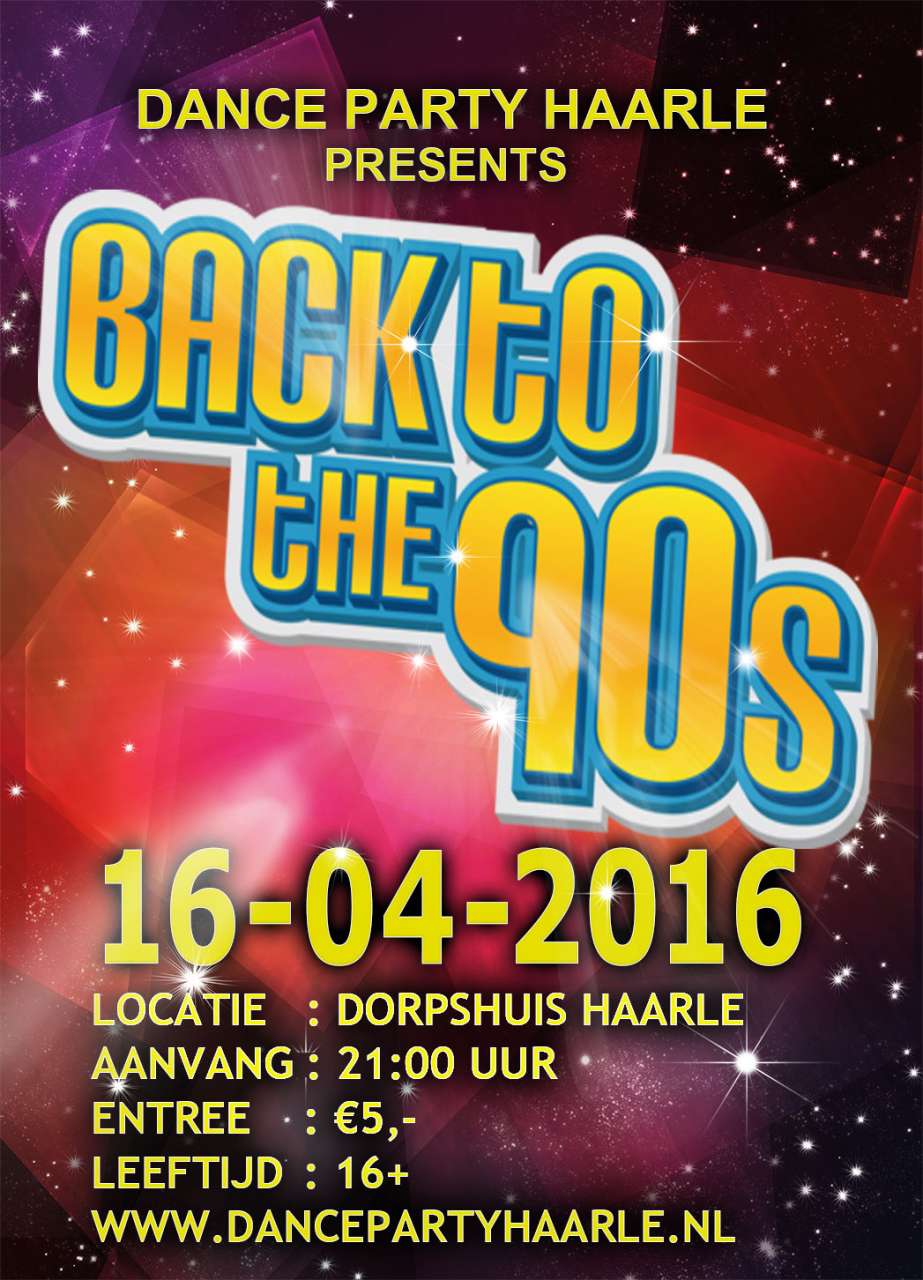 Haarle - Back To The 90’s op 16 april